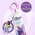 Odonil Room Air Freshener Spray, Lavender Mist - 220 ml | Nature Inspired Fragrance for Home & Office | Long Lasting Fragrance