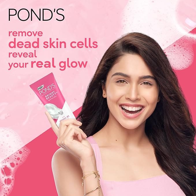 Ponds Bright Beauty Spotless Glow Facewash with Vitamin B3 200g