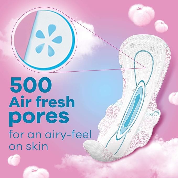Whisper Ultra Soft Sanitary Pads for Women, XL, 7 Napkins