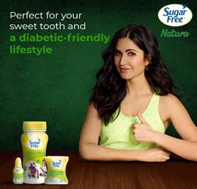 Sugar Free Natura Sweetener - Zero Calories, 100 pcs Pellets