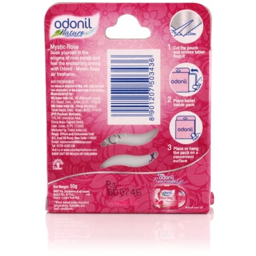 Odonil Air Freshener - Mystic Rose, 50g Pack