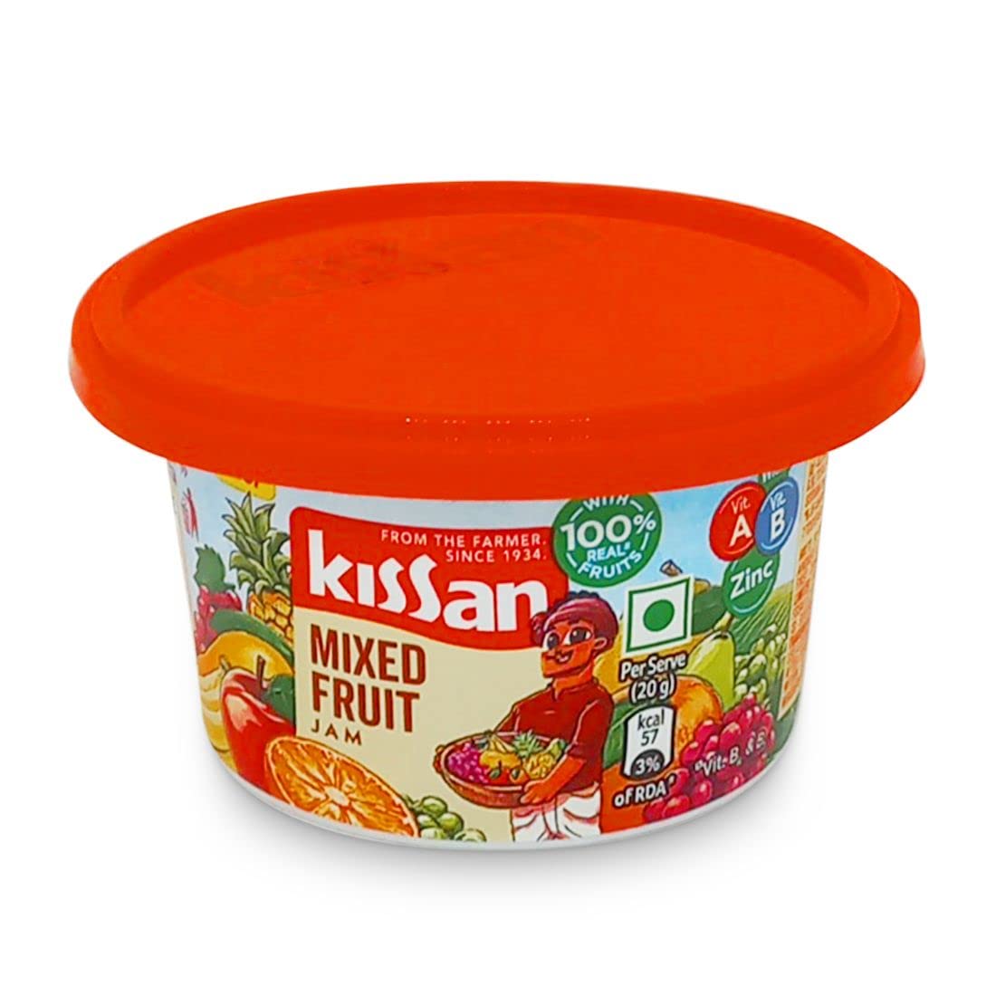 Kissan Mixed Fruit Jam, 95g