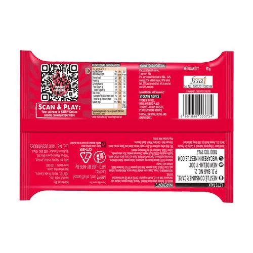 Maggi Korean BBQ Instant Veg Noodles, 90 gm