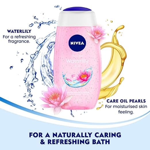 NIVEA Waterlily and oil 125 ml Body Wash| Shower Gel