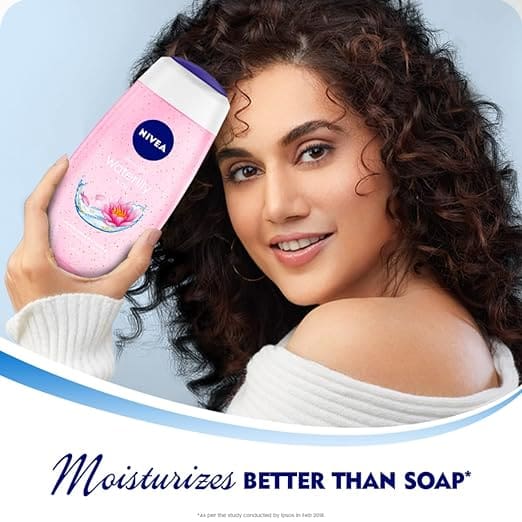 NIVEA Waterlily and oil 125 ml Body Wash| Shower Gel