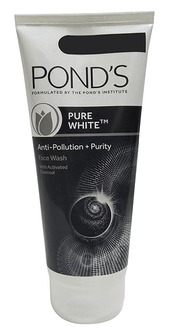 Pond's Pure White Face Wash - Anti Pollution + Purity, 200g Tube