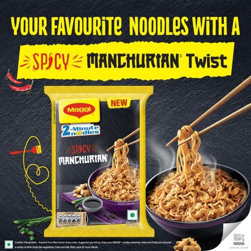Maggi Spicy Manchurian, 62gm - Buy 2 get 1 Free