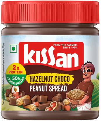 Kissan Hazelnut Choco Peanut Spread, 350 gm