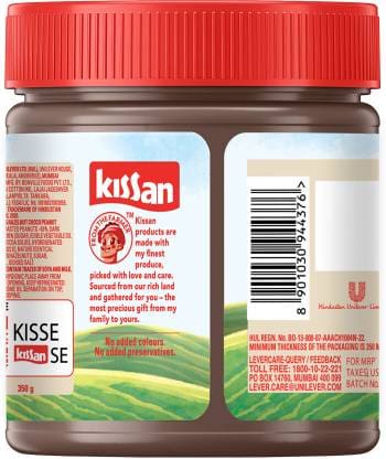 Kissan Hazelnut Choco Peanut Spread, 350 gm