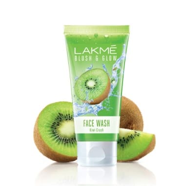 Lakme Blush & Glow Kiwi Freshness Gel Face Wash, 100g