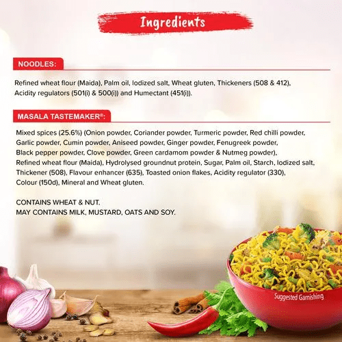 Maggi 2 Minute Instant Noodles Masala - 52gm