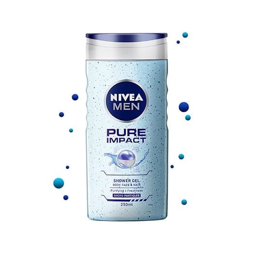 NIVEA MEN Pure Impact 250ml Body Wash| Shower Gel