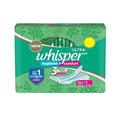 Whisper Ultra Clean Sanitary Pads for Women, XL+, 7 Napkins