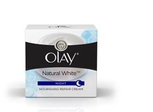 Olay Natural White 7 in One, Night Nourishing Repair Cream, 50G
