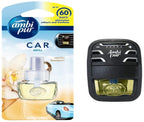 Ambi Pur Car Air Freshener, Starter Kit,Vanilla, 7.5 ml