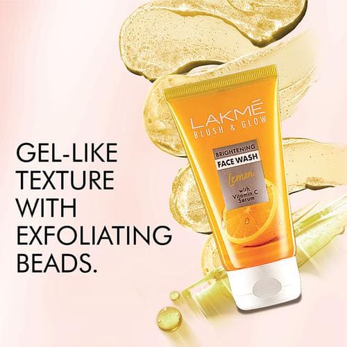 Lakme Blush & Glow Face Wash Lemon Fresh, 50 g