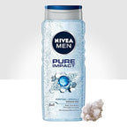 NIVEA MEN Pure Impact 500ml Body Wash| Shower Gel
