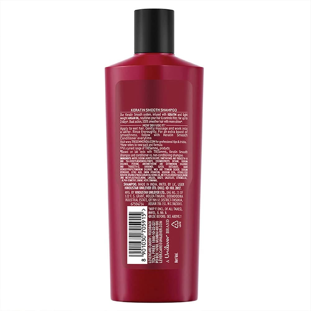 Tresemme Keratin Smooth Shampoo, 180 ml