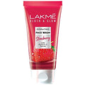 Lakme Blush & Glow Face Wash, Strawberry gel Blast,100g