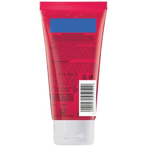Lakme Blush & Glow Face Wash, Strawberry gel Blast, 150g