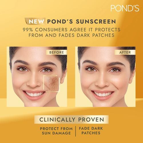 Ponds Serum-Boost Sunscreen Lightweight Cream SPF 35 PA+++, 50g