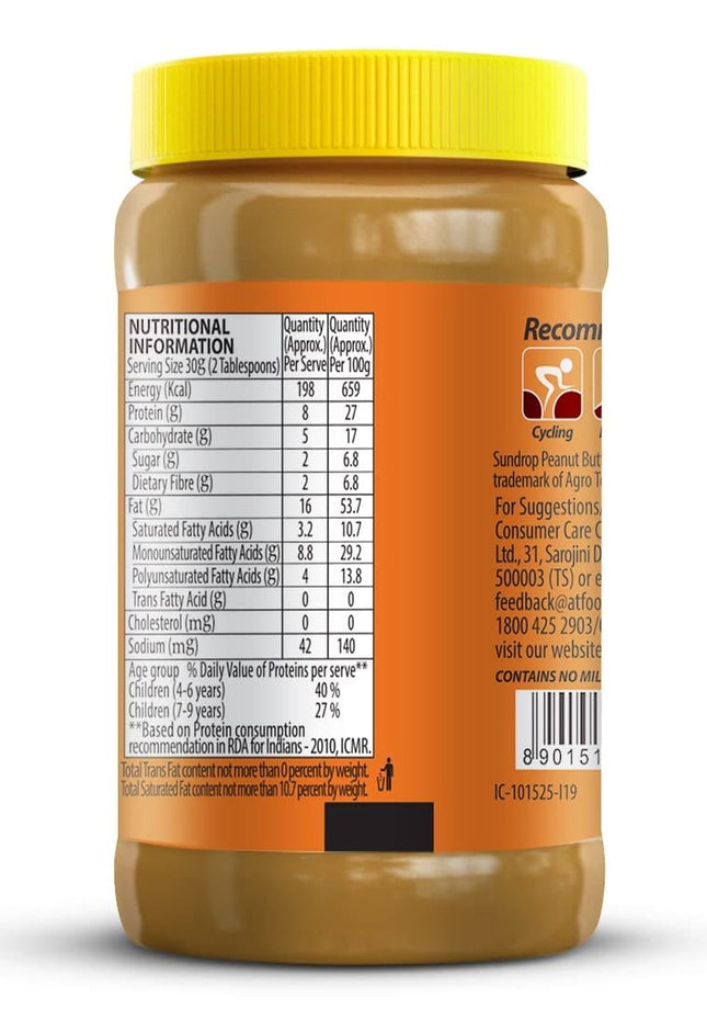 Sundrop Peanut Butter Crunchy, 426gm