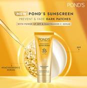 Ponds Serum-Boost Sunscreen Lightweight Cream SPF 35 PA+++, 15 g