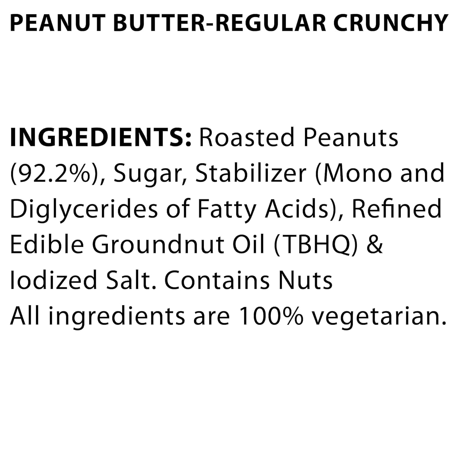 Sundrop Peanut Butter Crunchy, 426gm