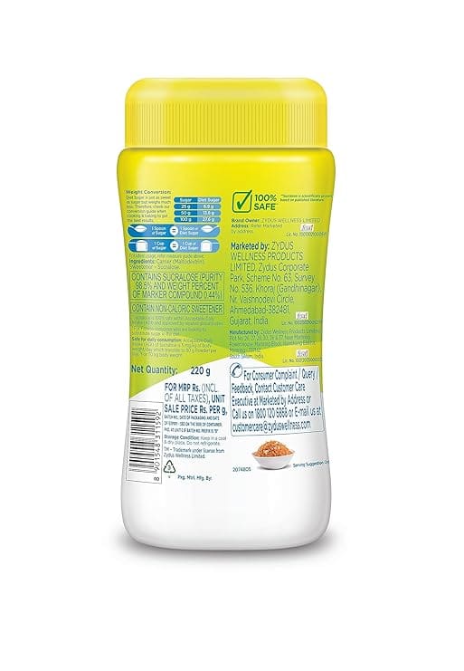 Sugar Free Natura, Cook &amp; Bake, Diet Sugar, 220 g