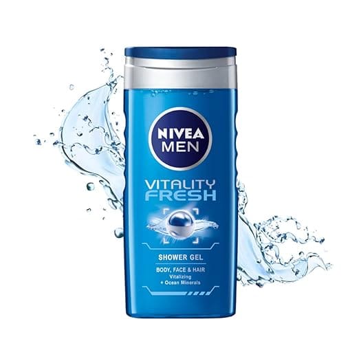 NIVEA MEN Vitality Fresh 250ml Body Wash| Shower Gel