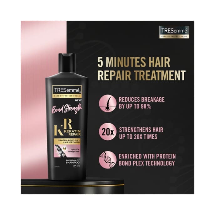 Tresemme Keratin Repair Bond Strength Shampoo, 185ml