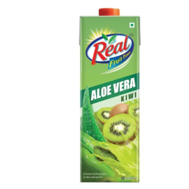 DABUR Real Aloe Kiwi Pouch, 1 L