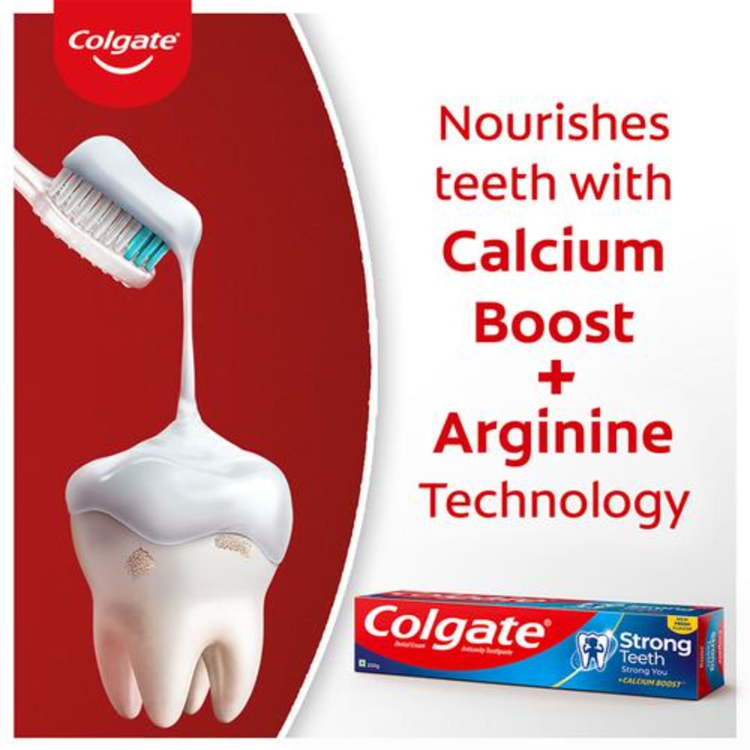 Colgate Strong Teeth Anticavity Toothpaste, 150g