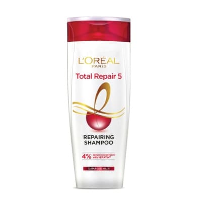L'Oreal Paris Shampoo, For Damaged and Weak Hair, Total Repair 5, 180ml