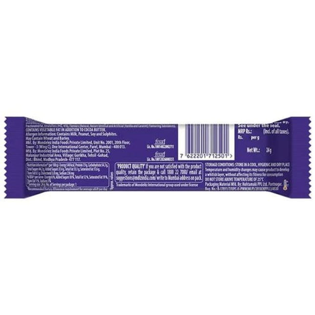 Cadbury Fuse Peanut & Caramel Filled Chocolate Bar, 25gm
