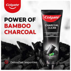 Colgate Charcoal Clean Gel Toothpaste - Bamboo Charcoal & Mint, 120 g
