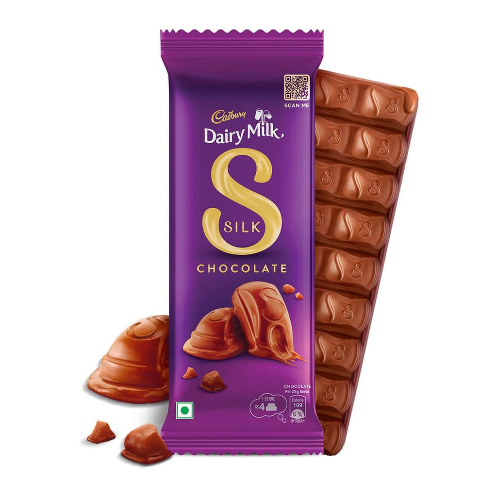 Cadbury Dairy Milk Silk Chocolate Bar, 60 gm