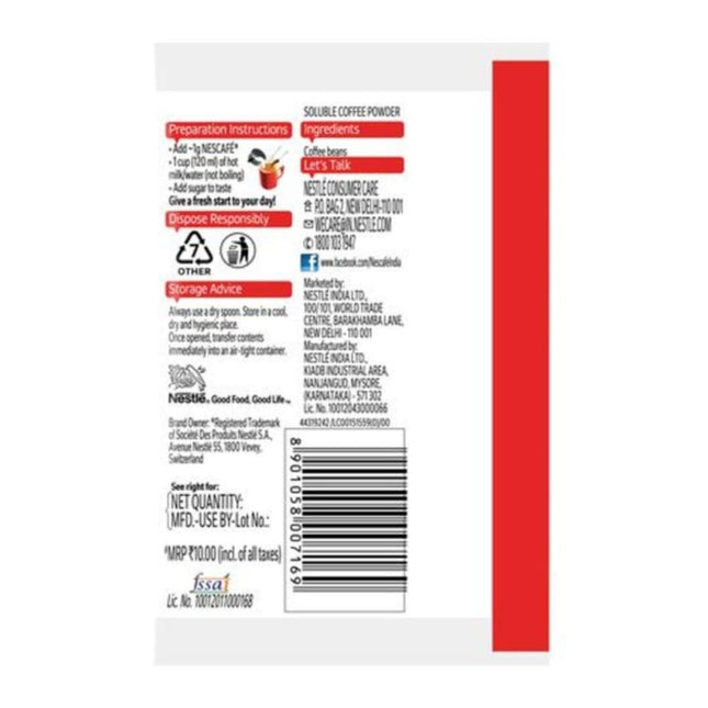 Nescafe Classic Coffee, 4gm