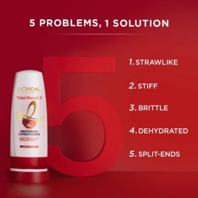 L'Oreal Paris Total Repair 5 Conditioner (180ml)