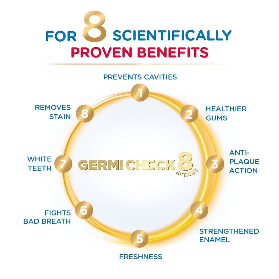 Pepsodent Germicheck 12h Germ Protection Toothpaste, 100gm