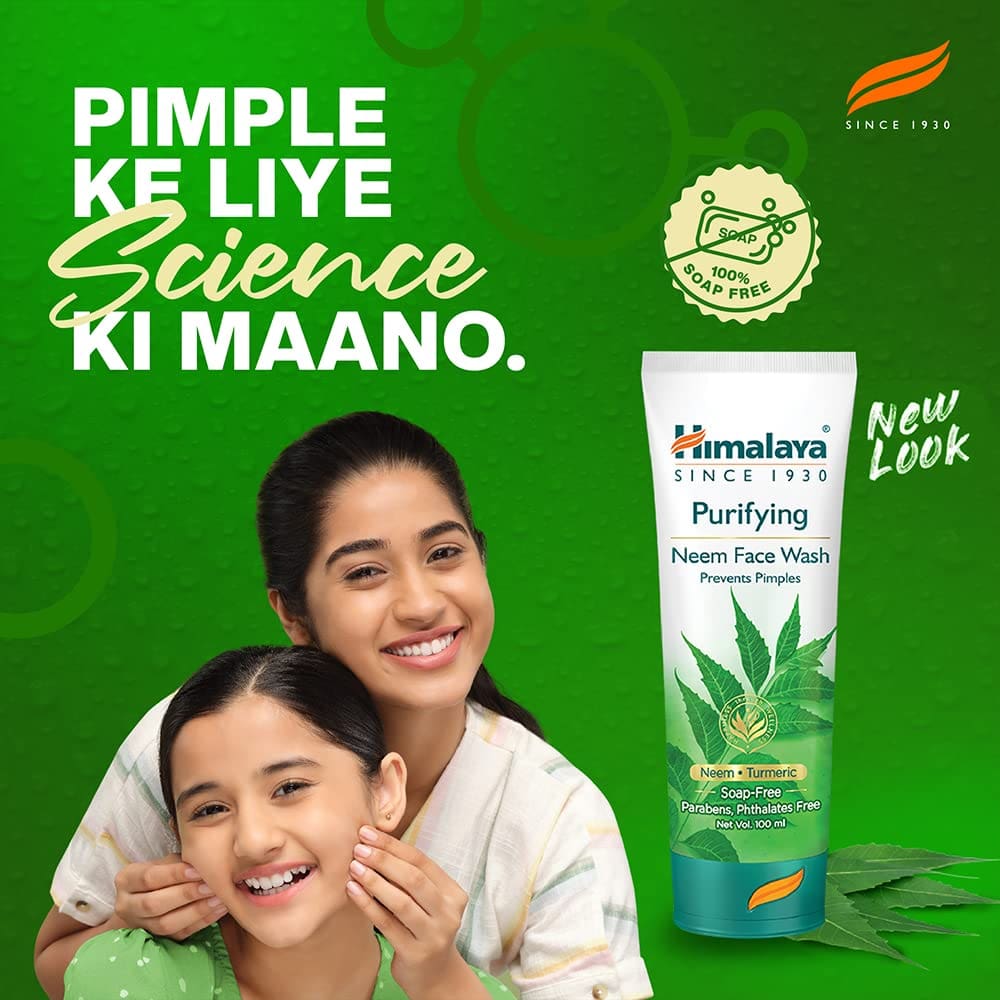 Himalaya Herbals Purifying Neem Face Wash, 100ml