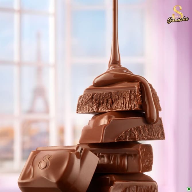 Cadbury Dairy Milk Silk Ganache Chocolate Bar, 146 gm