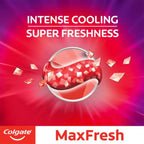 Colgate Max Fresh Anticavity Toothpaste Gel - Spicy Fresh, Saver Pack, 300g
