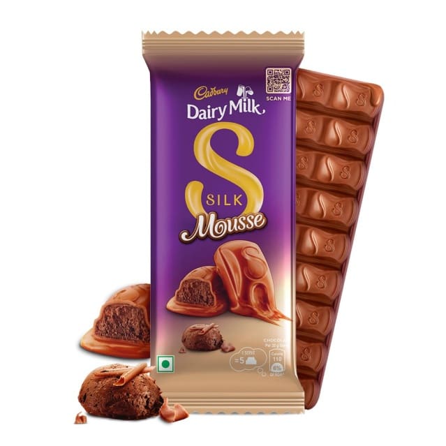 Cadbury Dairy Milk Silk Mousse Chocolate Bar, 50gm