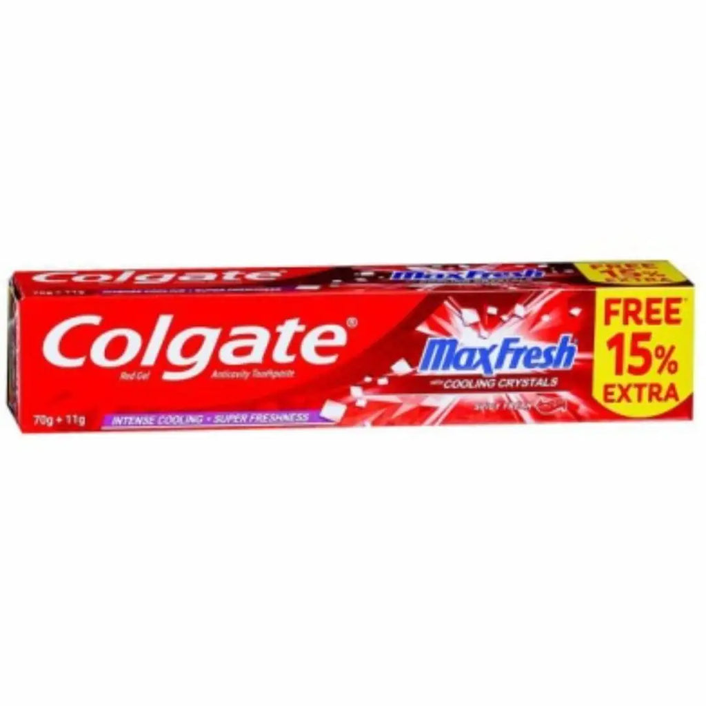 Colgate Max Fresh Anticavity Toothpaste Gel - Spicy Fresh, Saver Pack, 70g