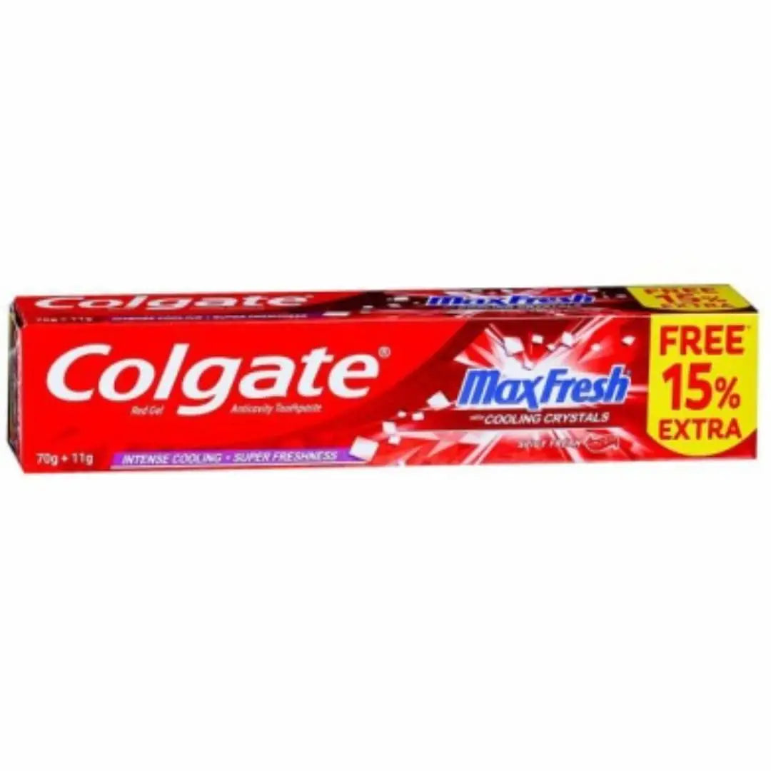 Colgate Max Fresh Anticavity Toothpaste Gel - Spicy Fresh, Saver Pack, 70g