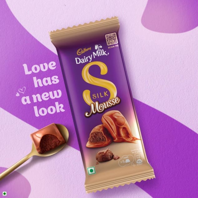 Cadbury Dairy Milk Silk Mousse Chocolate Bar, 50gm
