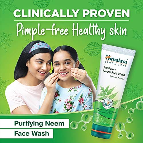 Himalaya Herbals Purifying Neem Face Wash, 50ml