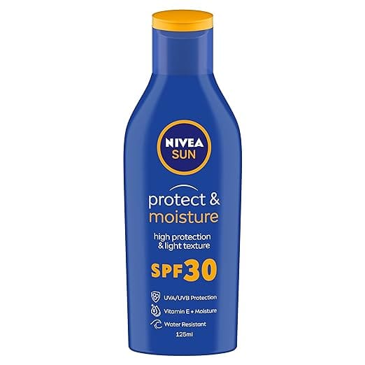 NIVEA SUN Protect and Moisture SPF 30 Sunscreen| PA++ 125ml