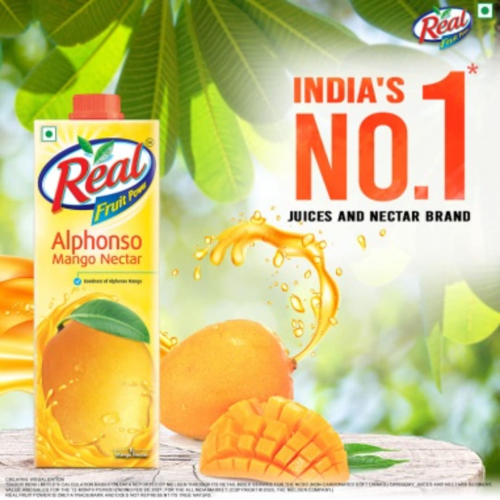 DABUR Real Alphonso Mango Fruit Juice-1L